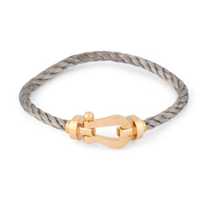 Bracelet de la maison Fred force 10 en or et acier