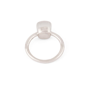 Bague or gris de la maison Pomellato,modèle Nudo